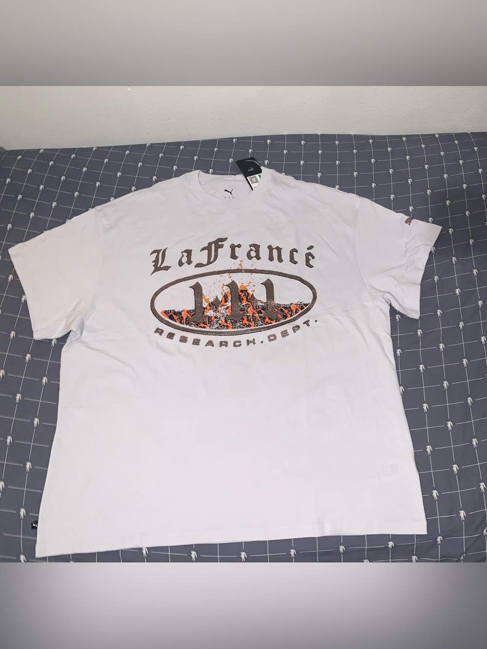 Puma x LaMelo Ball LaFrancé HEEM Tee 632477-01 Size: Large
